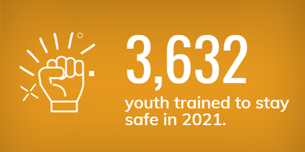 youth trained to stay safe from human trafficking in 2021